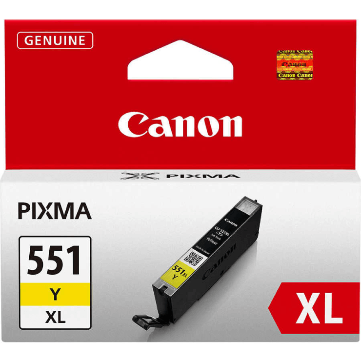 Canon Clı-551xl Orjinal Sarı Kartuş