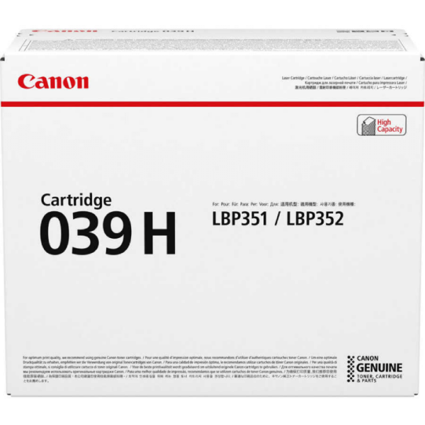 Canon Crg-039h Orjinal Toner Yüksek Kapasiteli
