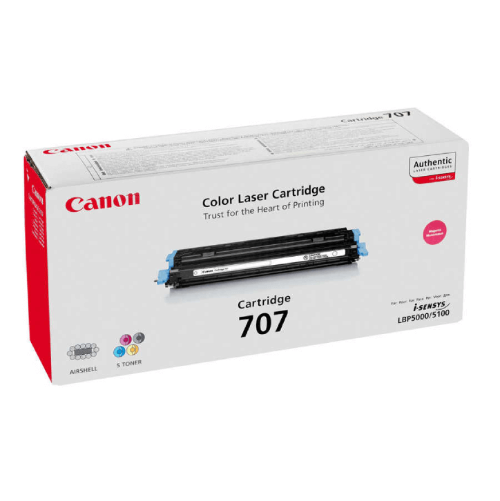 Canon Crg-707 Kırmızı Orjinal Toner