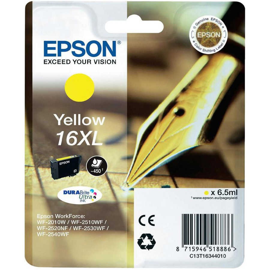 Epson 16XL-T1634-C13T16344020 Sarı Orjinal Kartuş