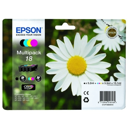 Epson (18) T1806 4'lü Kartuş Seti