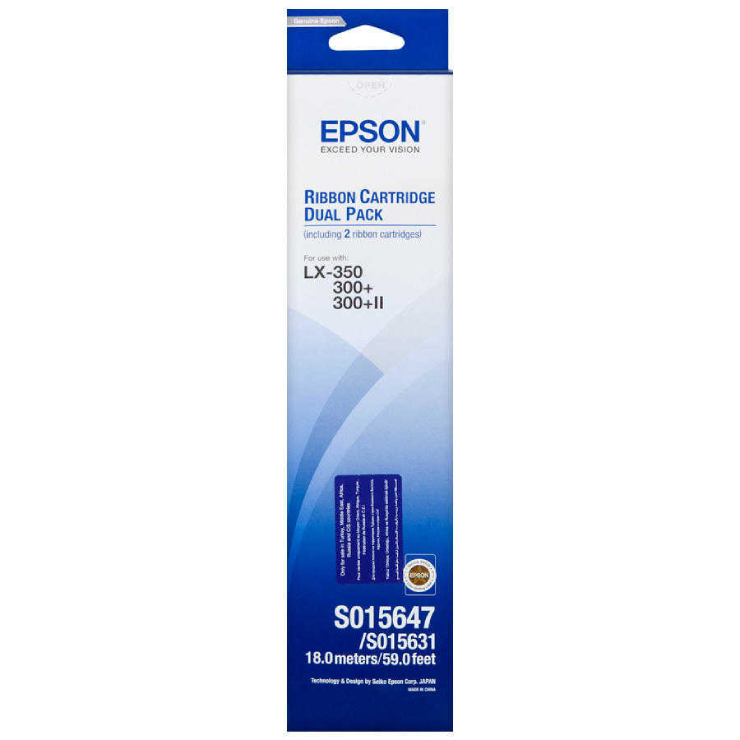 Epson LX-350/C13S015647 2'li Orjinal Şerit
