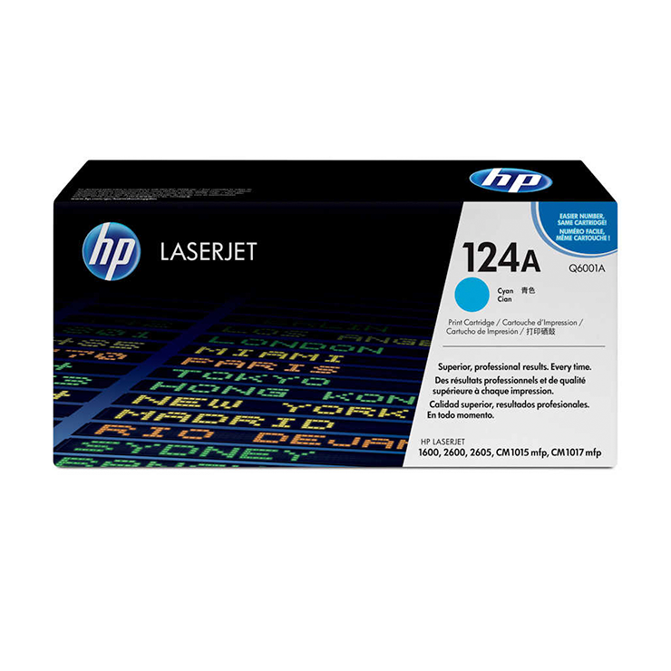 Hp 124a-Q6001a Mavi Orjinal Toner