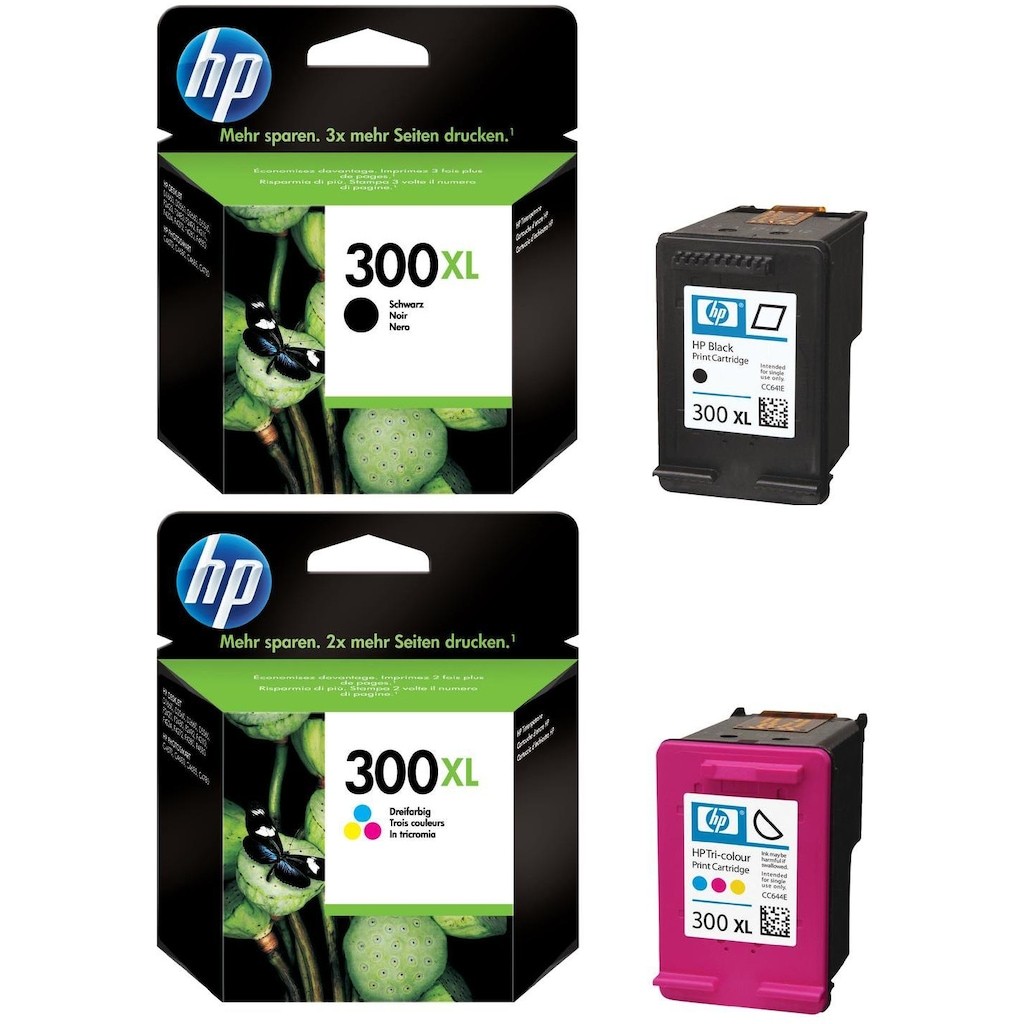 Hp 300xl Orjinal Set Kartuş