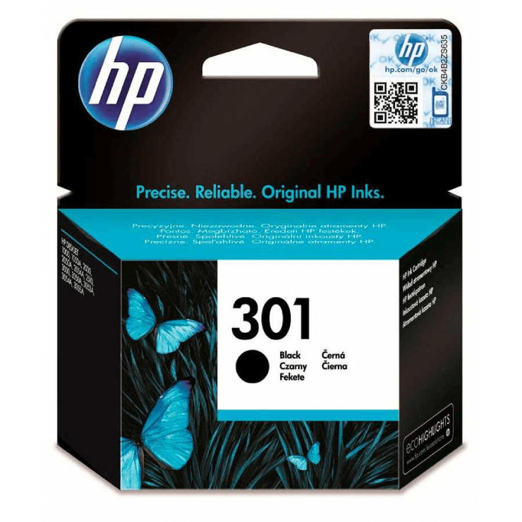 Hp 301-Ch561e Orjinal Siyah Kartuş