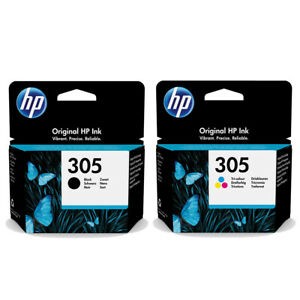 HP 305 Siyah + Renkli 2'li Set Kartuş