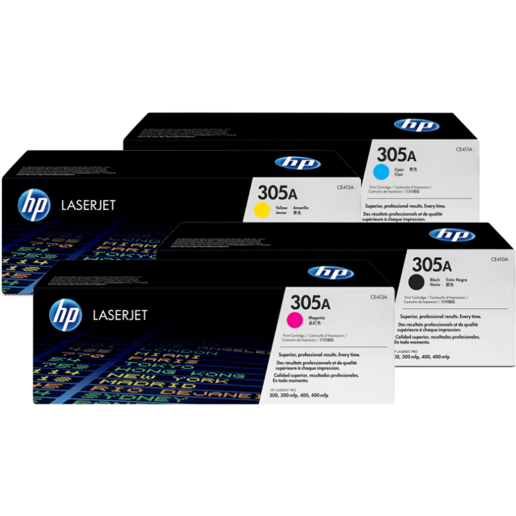 Hp 305a Orjinal Toner Takımı