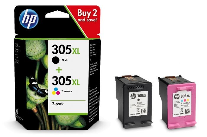 Hp 305XL Set Orjinal Kartuş Yüksek Kapasiteli