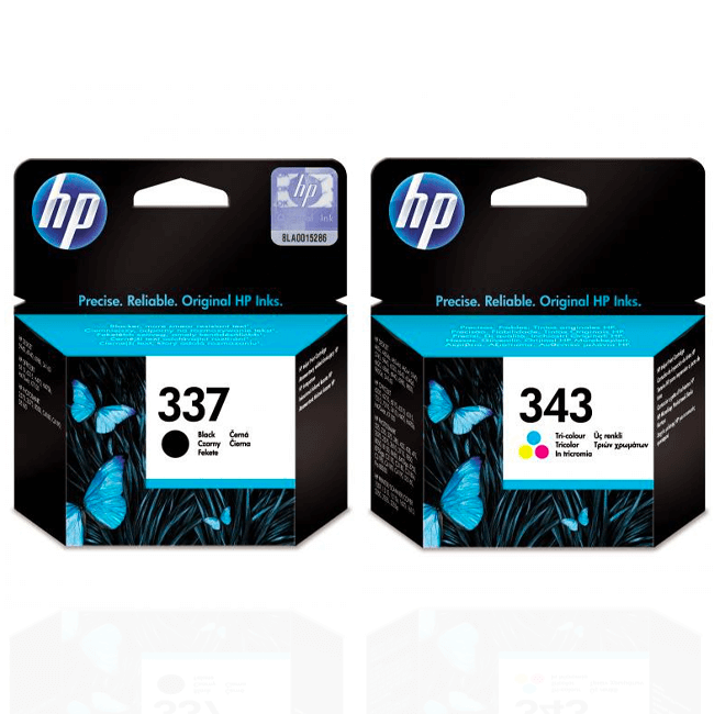 Hp 337 / Hp 343 Orjinal Kartuş Seti
