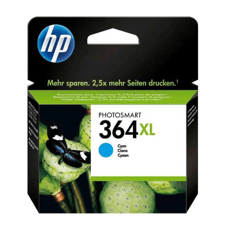 Hp 364xl-Cb323e Mavi Orjinal Kartuş