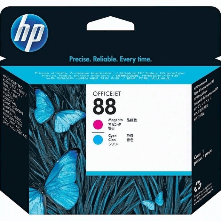 HP 88-C9382A Orjinal Mavi Ve Kırmızı Kartuş