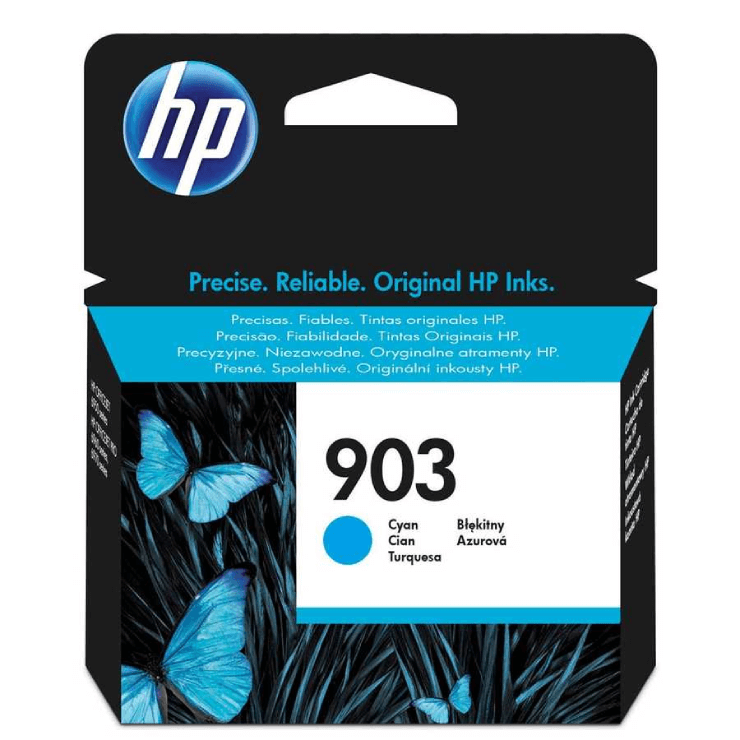 Hp 903-T6l87ae Mavi Orjinal Kartuş