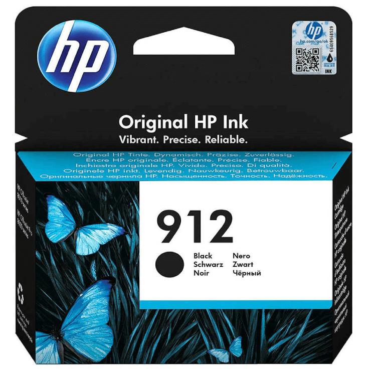 HP 912 3YL80AE Siyah Orjinal Kartuş