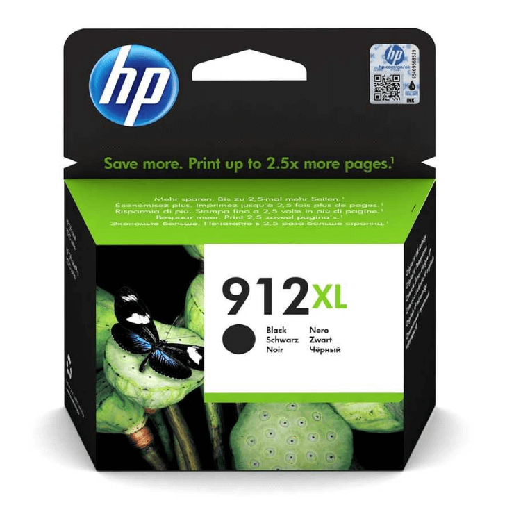 HP 912XL 3YL84AE Siyah Orjinal Kartuş