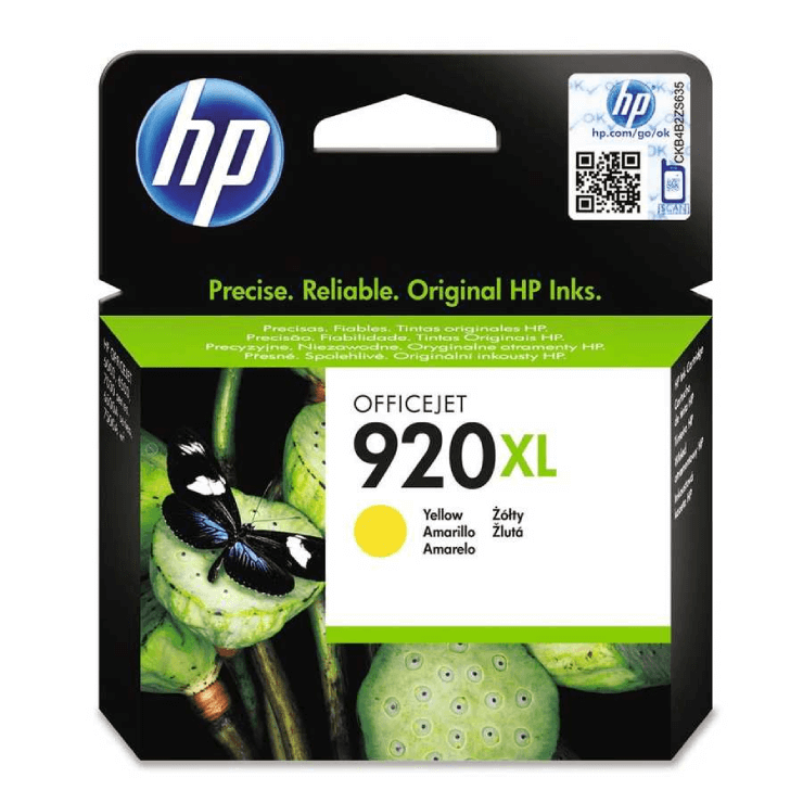 HP 920XL-CD974A ORJİNAL SARI KARTUŞ