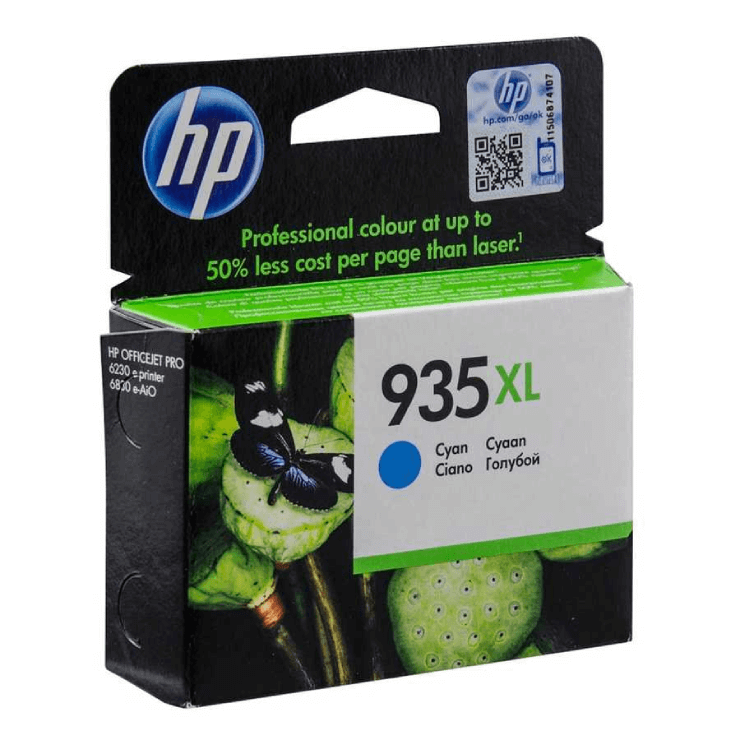 Hp 935xl-C2p24ae Mavi Orjinal Kartuş Yüksek Kapasiteli