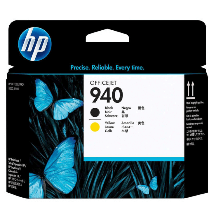 Hp 940 -C4900a Orjinal Siyah Ve Sarı Baskı Kafası