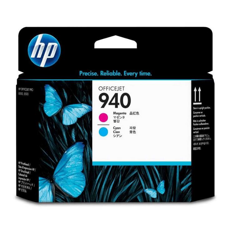 Hp 940-C4901a Orjinal Kırmızı Ve Mavi Baskı Kafası