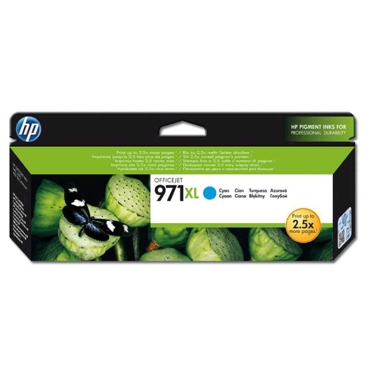 Hp 971xl-Cn626ae Orjinal Mavi Kartuş Yüksek Kapasiteli