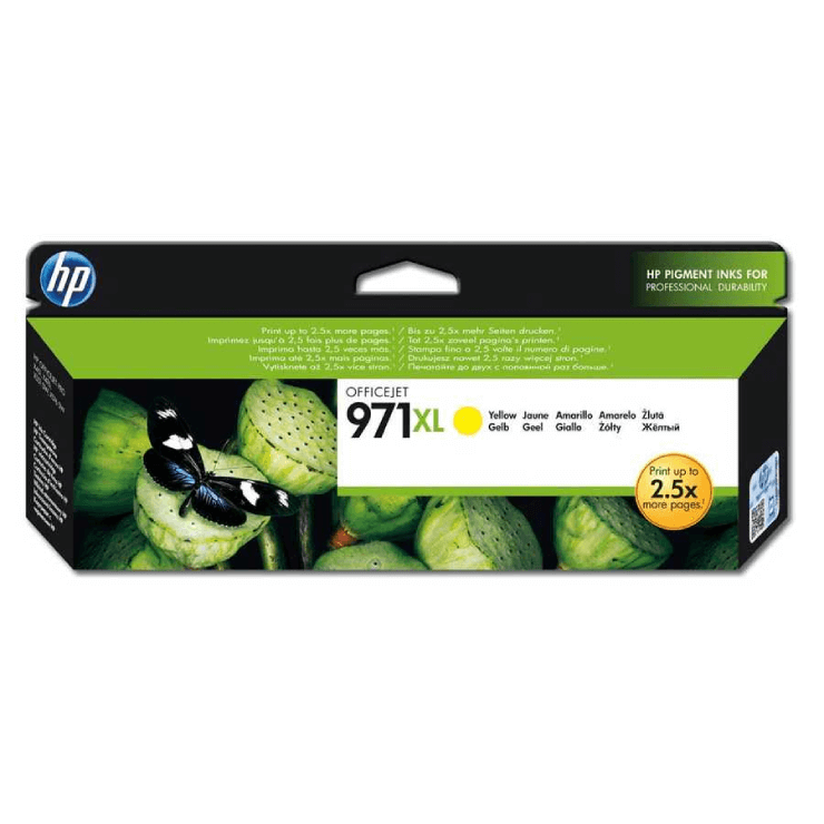 Hp 971xl-Cn628ae Orjinal Sarı Kartuş Yüksek Kapasiteli