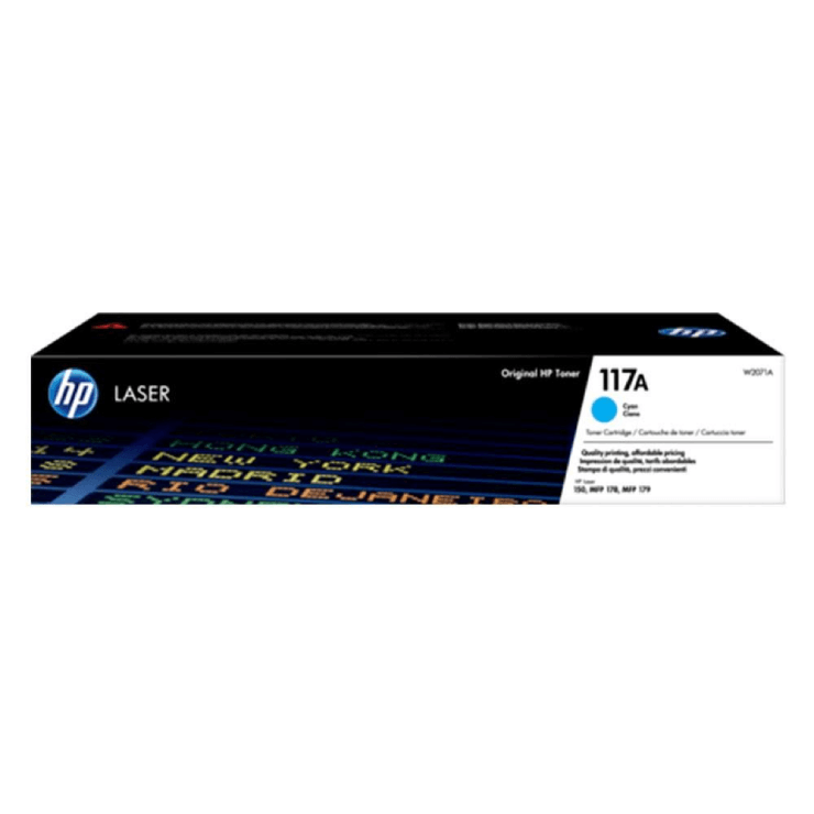 HP W2071A (117A) Mavi Orjinal Toner