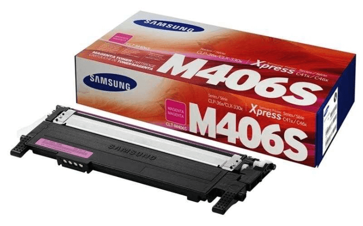 Samsung Clt-M406s Kırmızı Orjınal Toner