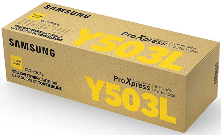 Samsung Clt-Y503l Sarı Orjınal Toner