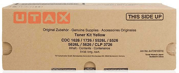 Utax Cdc 1726 Orjınal Sarı Toner